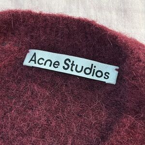 Acne Studios wool-mohair crewneck sweater